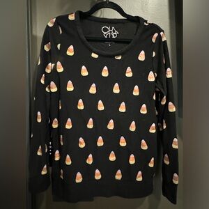 Chaser candy corn crewneck